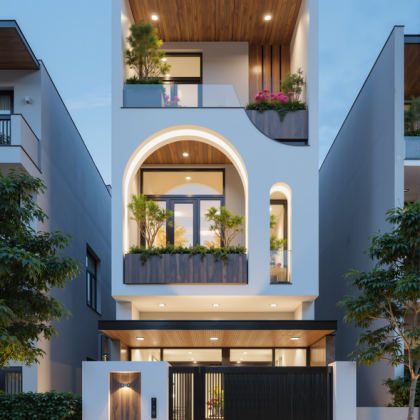 nhà phố cách tân